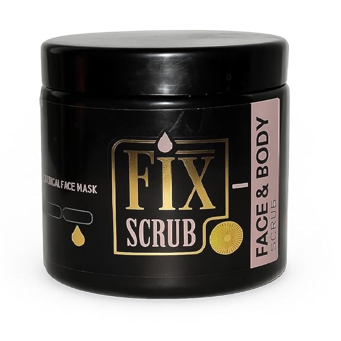 FIX Scrub (Face & Bady) Charcoal 500ml FIX
