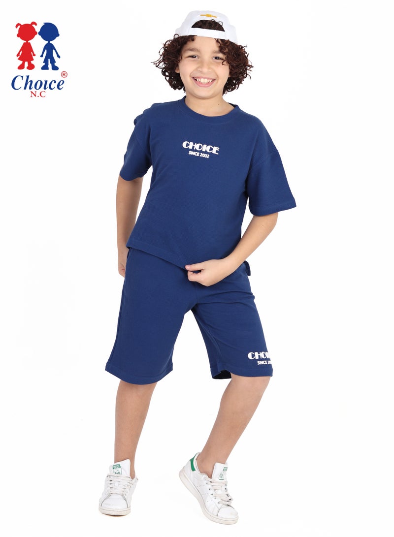 CHOiCE Comfortable and Stylish Cotton Pajamas for Boys - 2024 Summer Collections with Soft Fabrics and Vibrant Colors, Now in Choice - Image 1