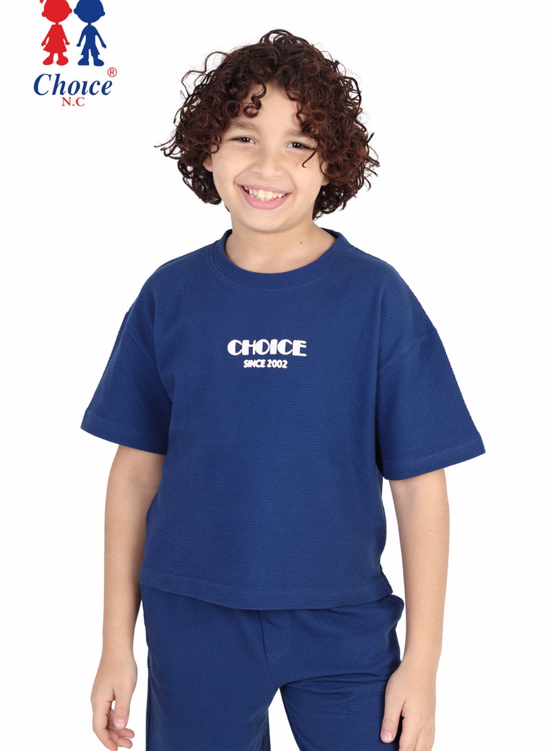 CHOiCE Comfortable and Stylish Cotton Pajamas for Boys - 2024 Summer Collections with Soft Fabrics and Vibrant Colors, Now in Choice - Image 2