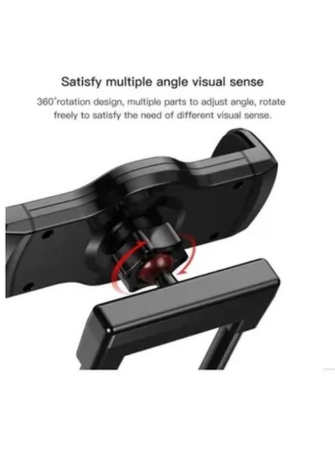 360-Degree Lazy Neck Mobile Phone Holder Black Lazy Cell Phone Holder - Universal Phone Holder to Wear Around Neck Lazy Bracket Free Rotating Smart Mobile Phone Mount Stand