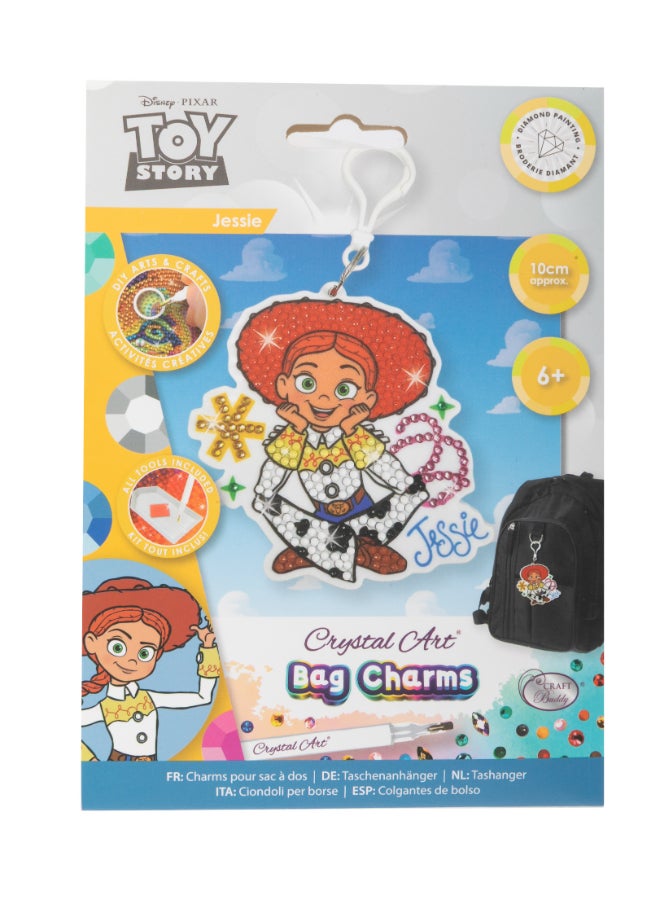 Craft Buddy جيسي، سحر حقيبة كريستال آرت - Image 1