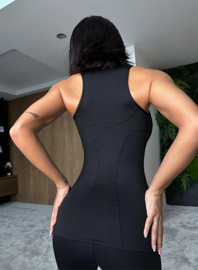 Bona Fide Athletic Black Athletic Sport Gym Top for Women | Best Price UAE