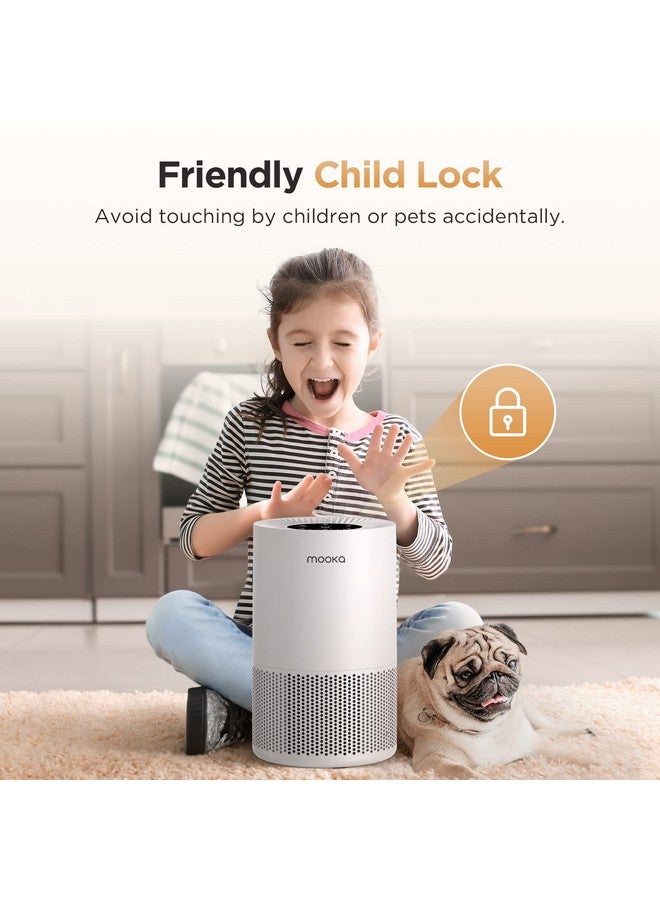 Mooka 2 Pack MOOKA AP-S0610L Air Purifier Filter, 3-in-1 True HEPA Filter, High-Efficiency Activated Carbon Air Filter for Smoke, Odor, Dander, Pollen  - Image 3