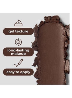 LAMEL Long Lasting Gel Eyeliner Kajal Smudgeproof & Waterproof High Pigment Formula for Vibrant Eye Look with Intense Color Payoff & Easy Application 40214g/005oz  - Image 4