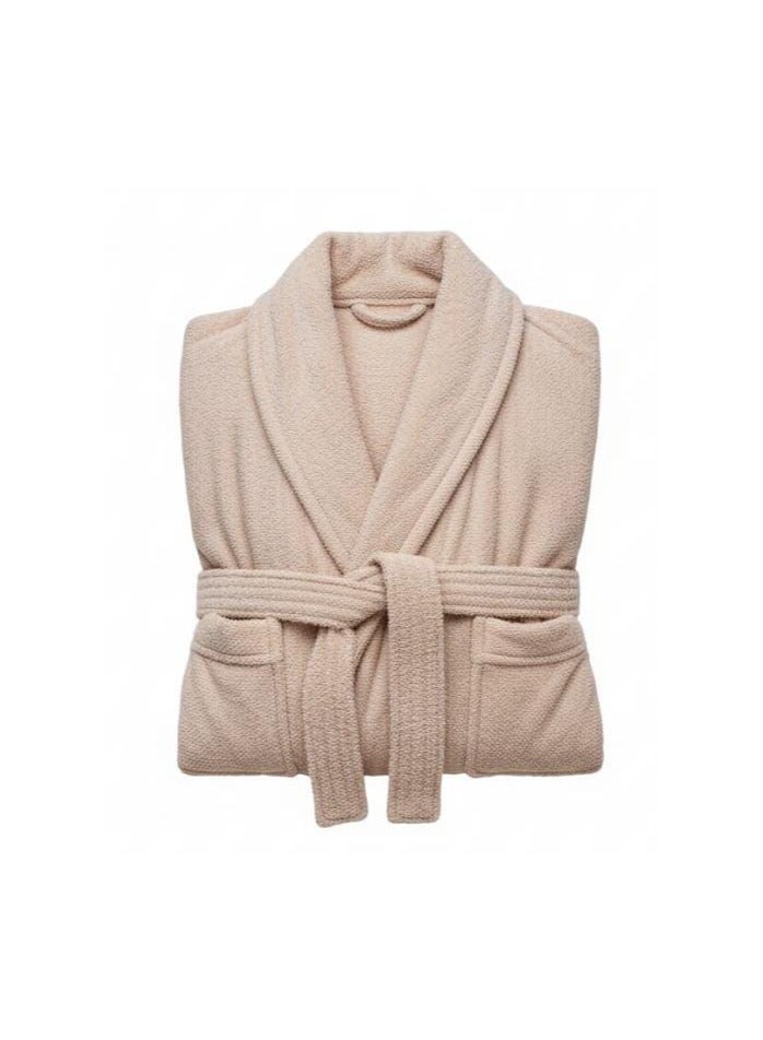 أيه زيد أم روب استحمام - 400 جراماً لكل متر مربع 100% قطن حريري ناعم بجودة مزود بياقة شال وجيوب S/M - Image 1