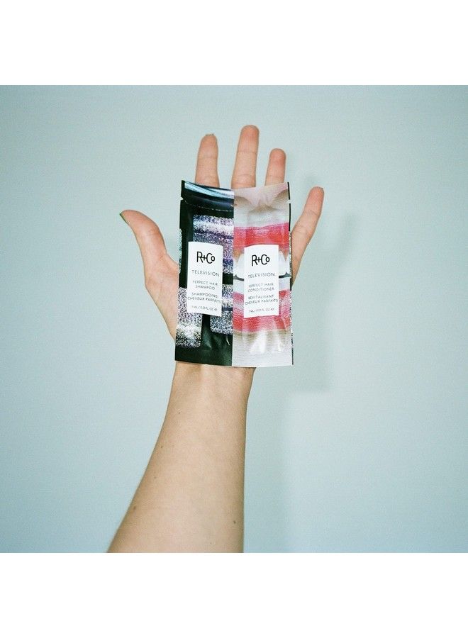 R+Co Television Perfect ShampooConditioner Tandem Packette  Body  Shine  Smoothing For All Hair Types  Vegan  CrueltyFree  .46 Ml - Image 5