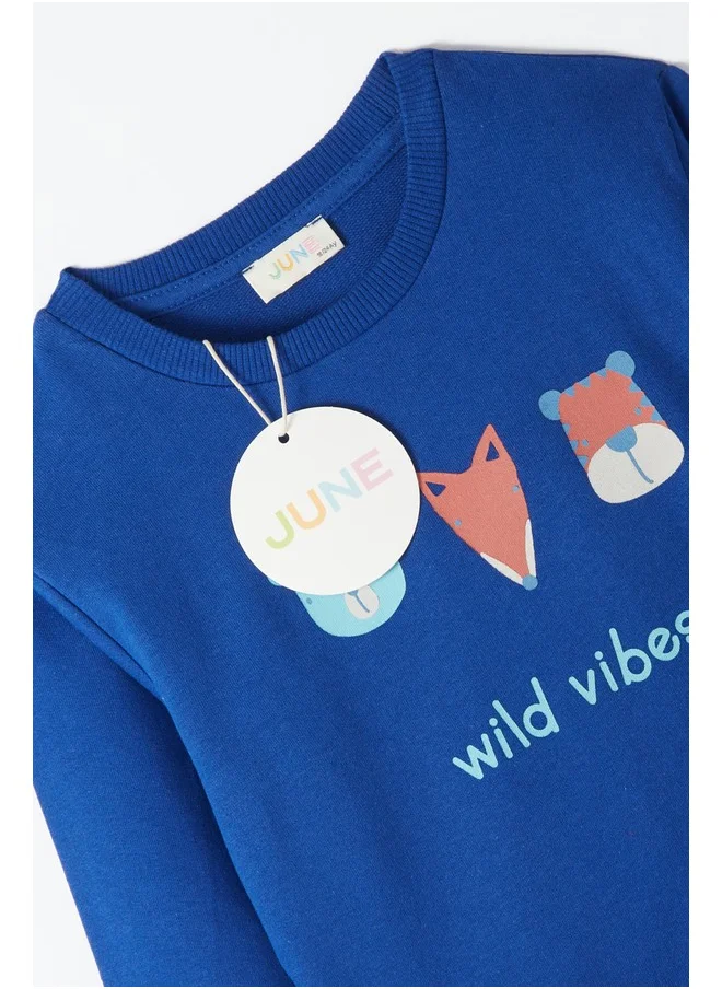 جون June Baby Wild Sweatshirt Saxe
