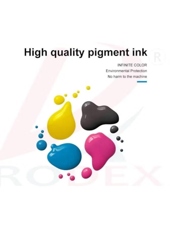 OFFICE SHARK BTD60 BT5000 Ink for Brother Pack of 4 Black Cyan Magenta Yellow for DCP - T300 T510W T710W MFC - T810W T910DW HL - T4000DW DCP - T310W T510W T710W MFC - T810W T910DW T4500DW DCP-T300 - Image 4