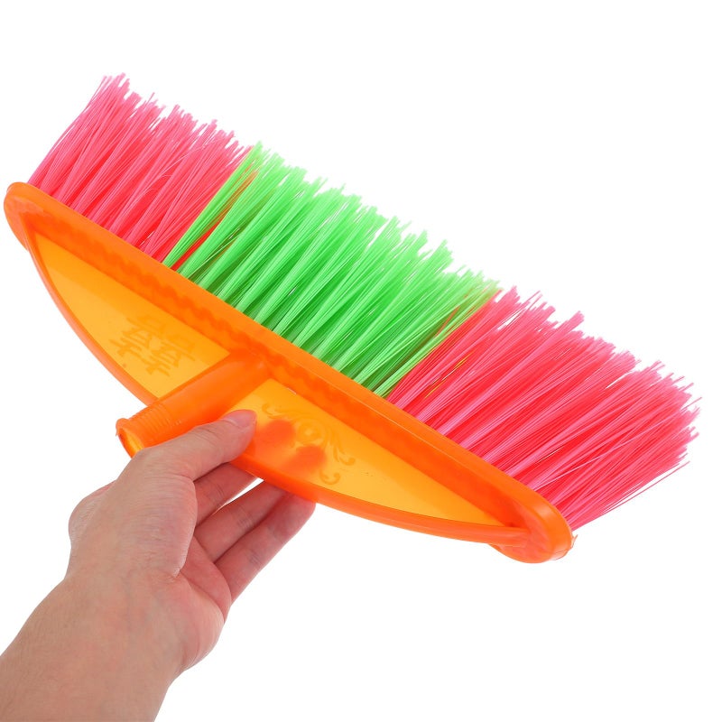 Plastic Broom Head Replacement With Five Row Stiff Bristles For Household Floor Cleaning - Image 5
