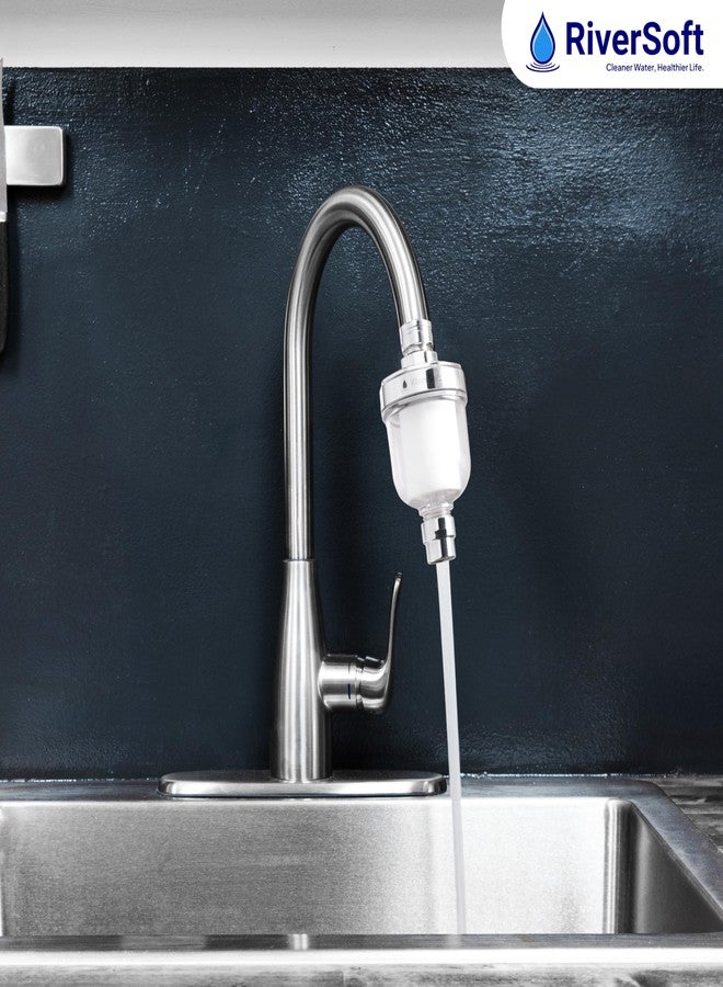 RiverSoft EcoBlu EB-01 Kitchen Tap Filter | Removes Sediments, Rust & Dust | Water-Saving Foam Flow Aerator | Kitchen Tap Water Filter. - Image 5