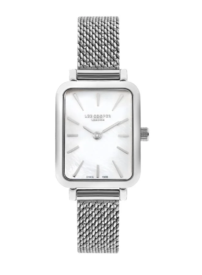 لي كوبر Women's Mesh Analog Watch LC07815.320 - 20.5*26 mm