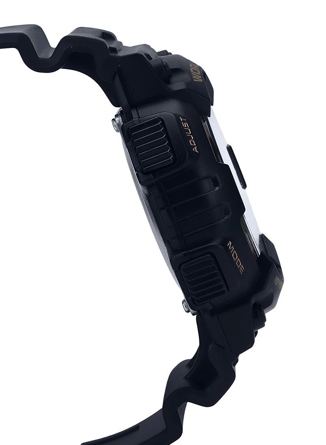 CASIO Men Resin Analog & Digital Watch AEQ-110W-1A3VDF - 47 mm - Black - Image 3
