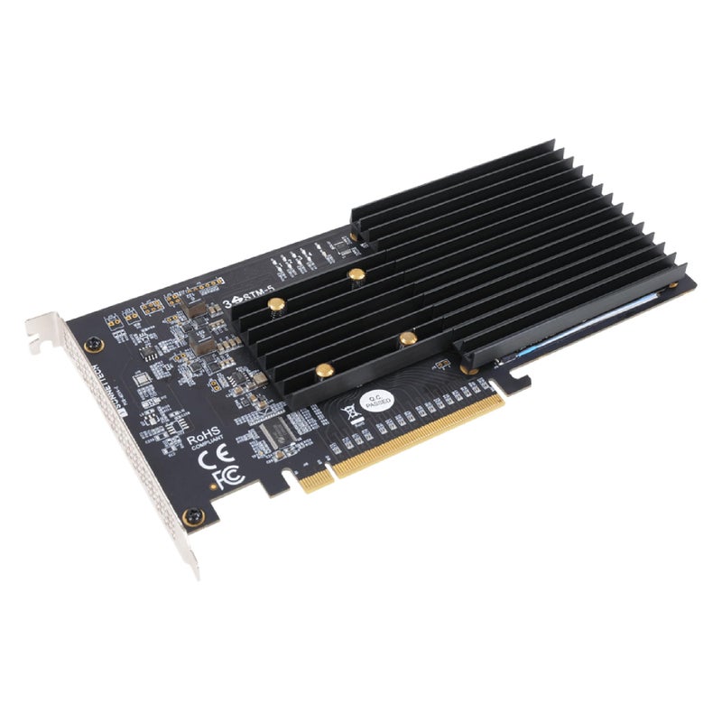 Sonnet M2 4x4 Silent PCIe Card Four M2 NVMe SSD Slot