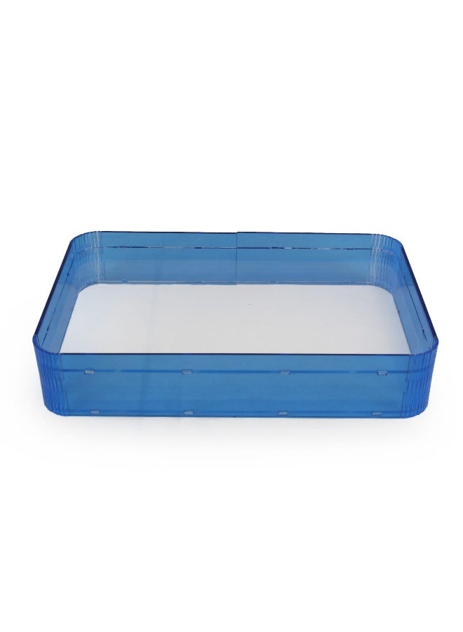 A luxurious transparent gift tray. This tray is primarily used for presenting and arranging Eid and special occasion favors (Size: 20 x 31 cm). - Image 2