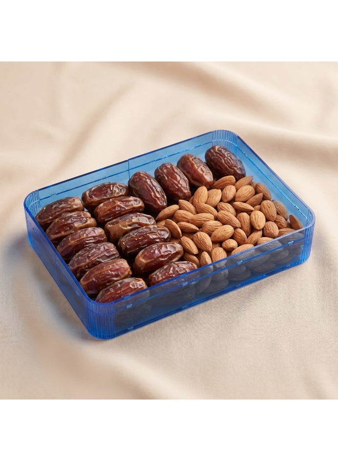 A luxurious transparent gift tray. This tray is primarily used for presenting and arranging Eid and special occasion favors (Size: 20 x 31 cm). - Image 3