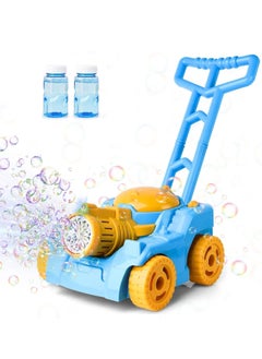 RATSAW Automatic bubble machine Tank Bubble Gun for Kids Electronic Bubble Machine With Light Outdoor Game Push Walker Toys  - Image 1
