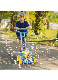 RATSAW Automatic bubble machine Tank Bubble Gun for Kids Electronic Bubble Machine With Light Outdoor Game Push Walker Toys  - Image 5