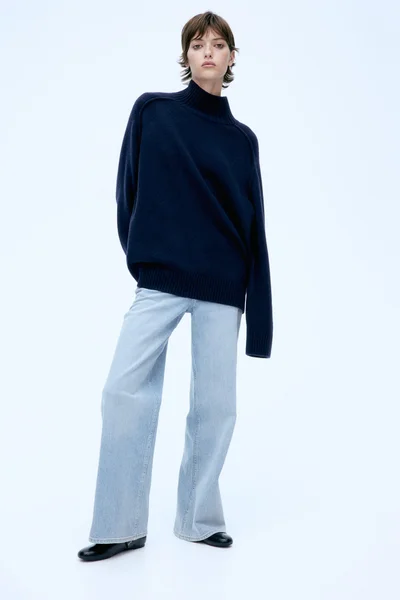 H&M Wide High Jeans