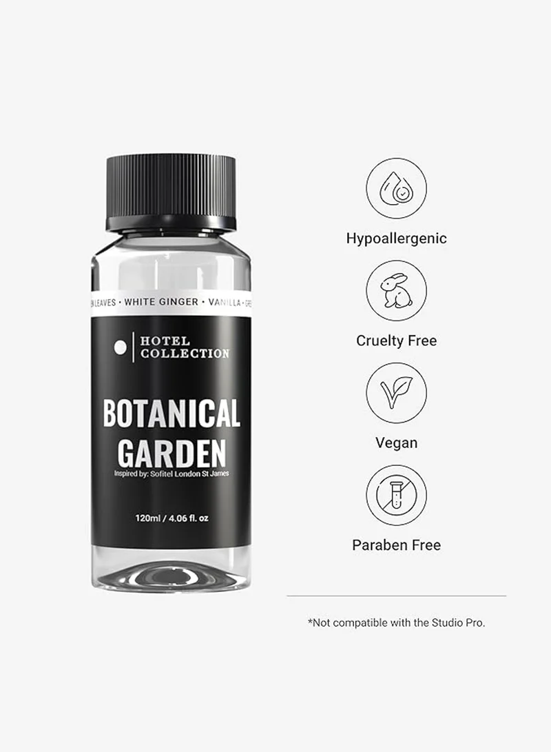 Hotel Collection Botanical Garden Fragrance Oil Blend - Hotel Inspired for Luxury Essential Oil Diffusers - Aromatherapy Scent Diffuser Oil - Green Leaves, White Ginger, and Vanilla