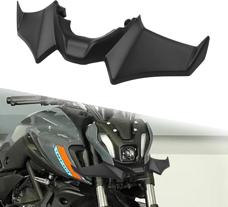 CHIFUN Front Spoiler Winglets for Yamaha MT07 MT-07 /SP 2021-2023 - Image 1