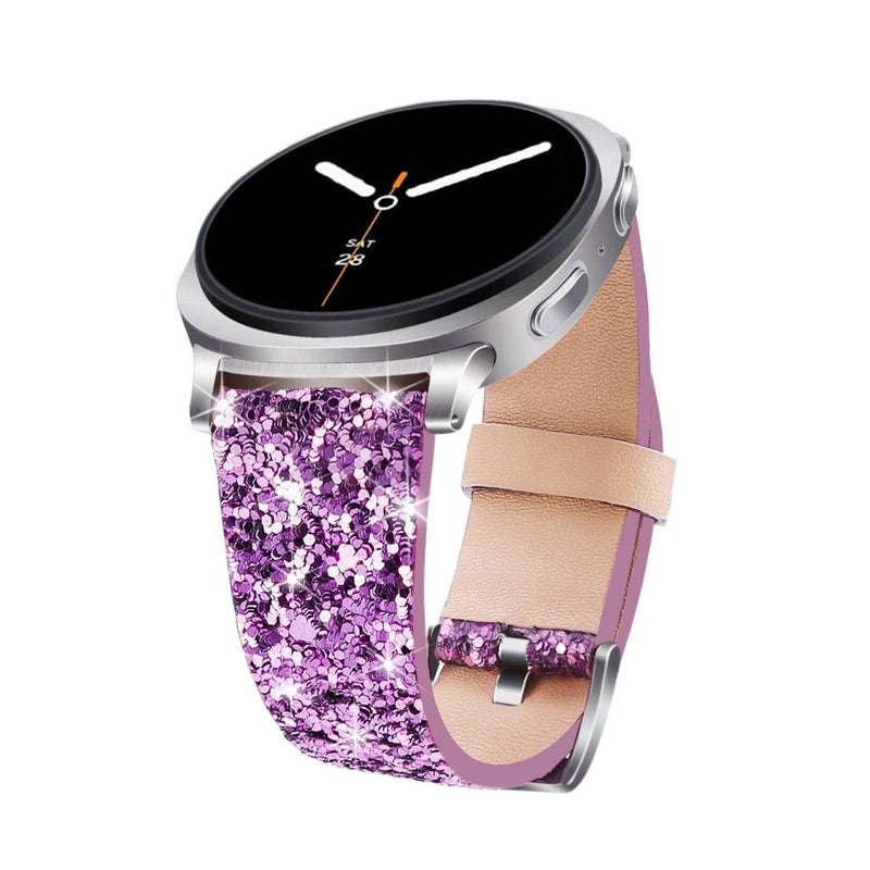 Adjustable Smartwatch Band Compatible with Samsung Galaxy Watch 40 41 44 45 47mm with Fit Replacement Strap in Black - Image 5