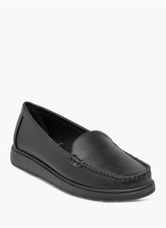 Flora Bella By Shoexpress Women Solid Slip-On Loafers  - Image 1
