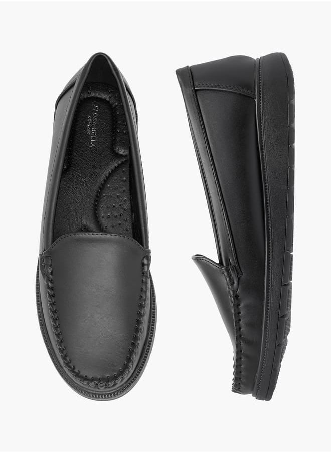 Flora Bella By Shoexpress - Women Solid Slip-On Loafers - Image 1