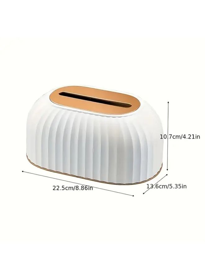 Modern Automatic Lift Tissue Box In Light Luxury Green With Storage For Living Room - Image 4