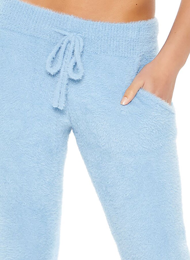 FOREVER 21 Fuzzy Sweater-Knit Joggers - Image 5