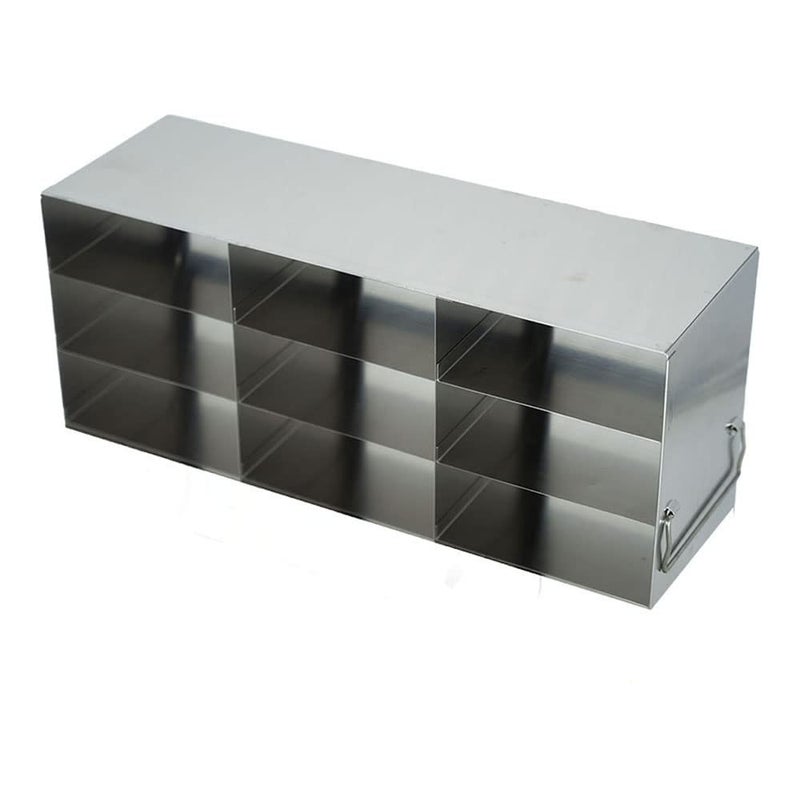 UF-332 Standard Freezer Rack for 2" Boxes, Stainless Steel, 3 x 3 Cap