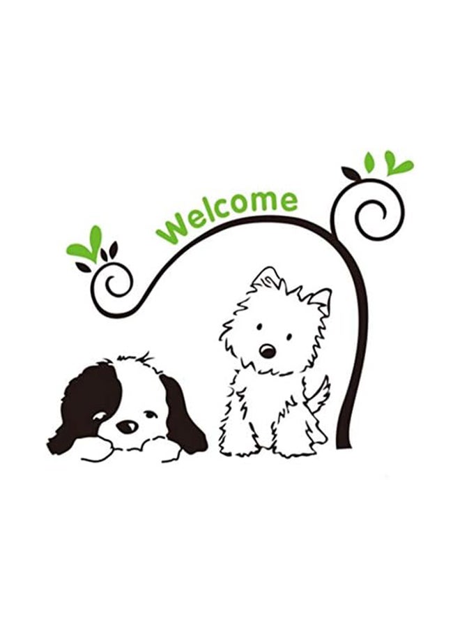 Cartoon (Cat and Dog) Wall Decal Decor Sticker Removable Wall Decal For Baby Boys and Girls Nursery Children's Bedroom Kids Room Stickers Home Decor - Image 1