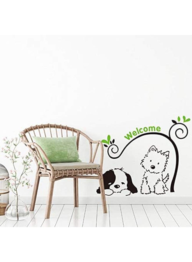 Cartoon (Cat and Dog) Wall Decal Decor Sticker Removable Wall Decal For Baby Boys and Girls Nursery Children's Bedroom Kids Room Stickers Home Decor - Image 5