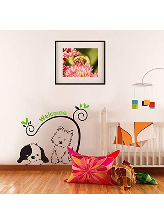 Cartoon (Cat and Dog) Wall Decal Decor Sticker Removable Wall Decal For Baby Boys and Girls Nursery Children's Bedroom Kids Room Stickers Home Decor - Image 4