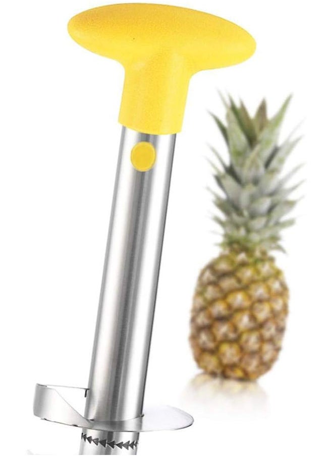 Generic Stainless Steel Corers And Pitters Yellow 