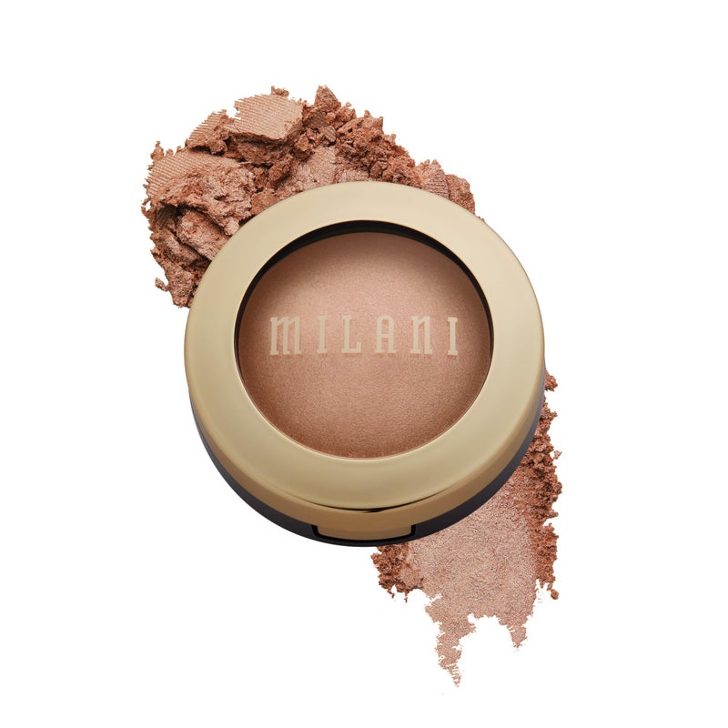 Milani Highlighter Makeup - Baked Contour Powder & Face Highligher, Made in Italy - Rosa Italiana - Image 1