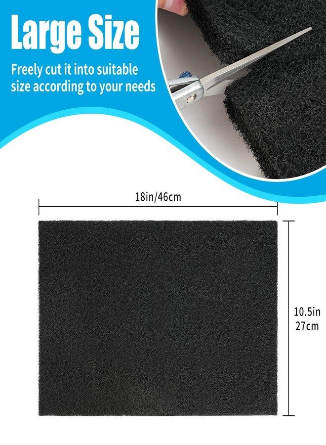AQUANEAT Aquarium Activated Carbon Filter Media Pad for Fish Tank Pond Canister Filter (10.5" x 18") - Image 2
