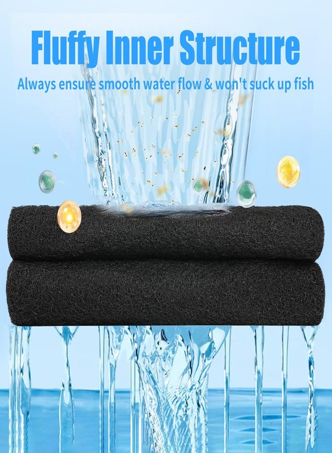 AQUANEAT Aquarium Activated Carbon Filter Media Pad for Fish Tank Pond Canister Filter (10.5" x 18") - Image 4