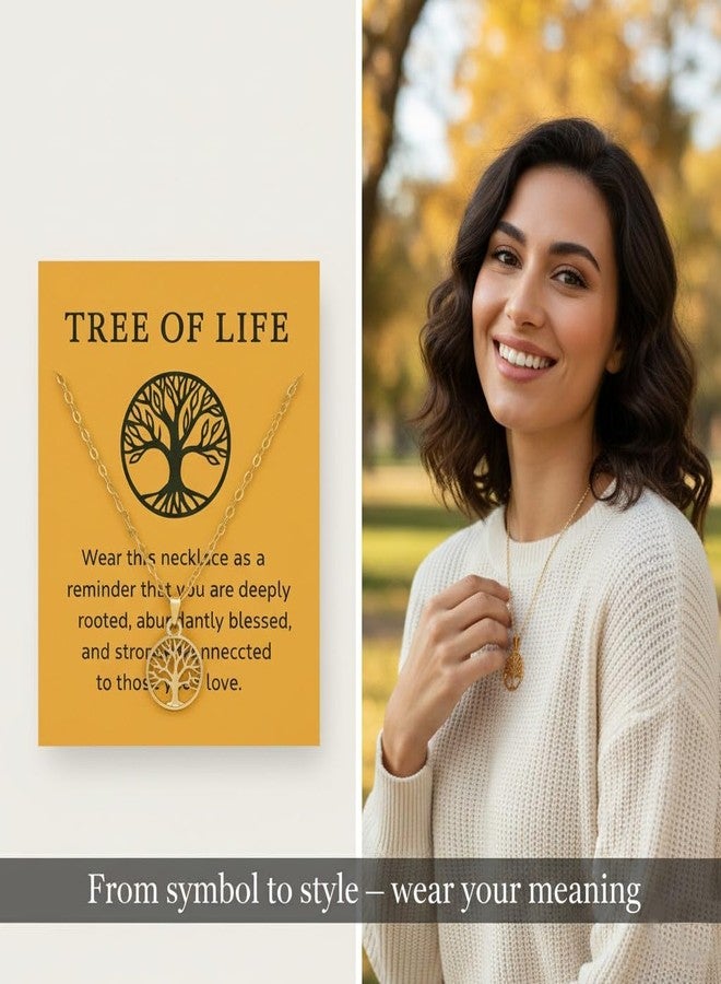SUPER SOFTENER 5 Pcs Stylish Pendant Necklace Set for Women & Girls - Heart, Butterfly, Infinity, Tree of Life & Pearl - Jewellery Gifts for Woman | Necklace Set for Women Stylish | Gifts for Women - Image 5