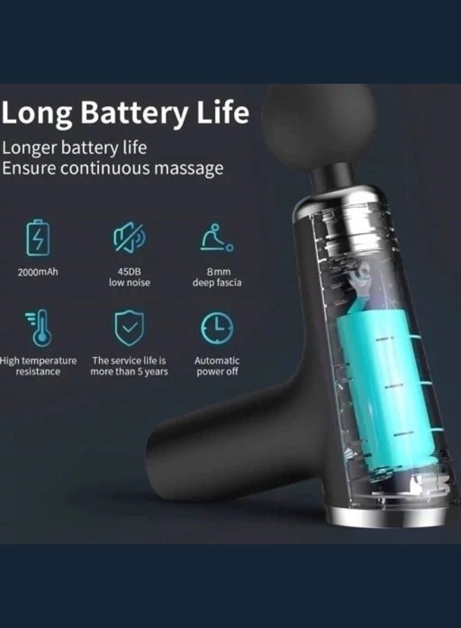 Massage Gun Deep Tissue Electric Massage Gun – Instant Muscle Recovery & Relaxation After Workout - Image 2