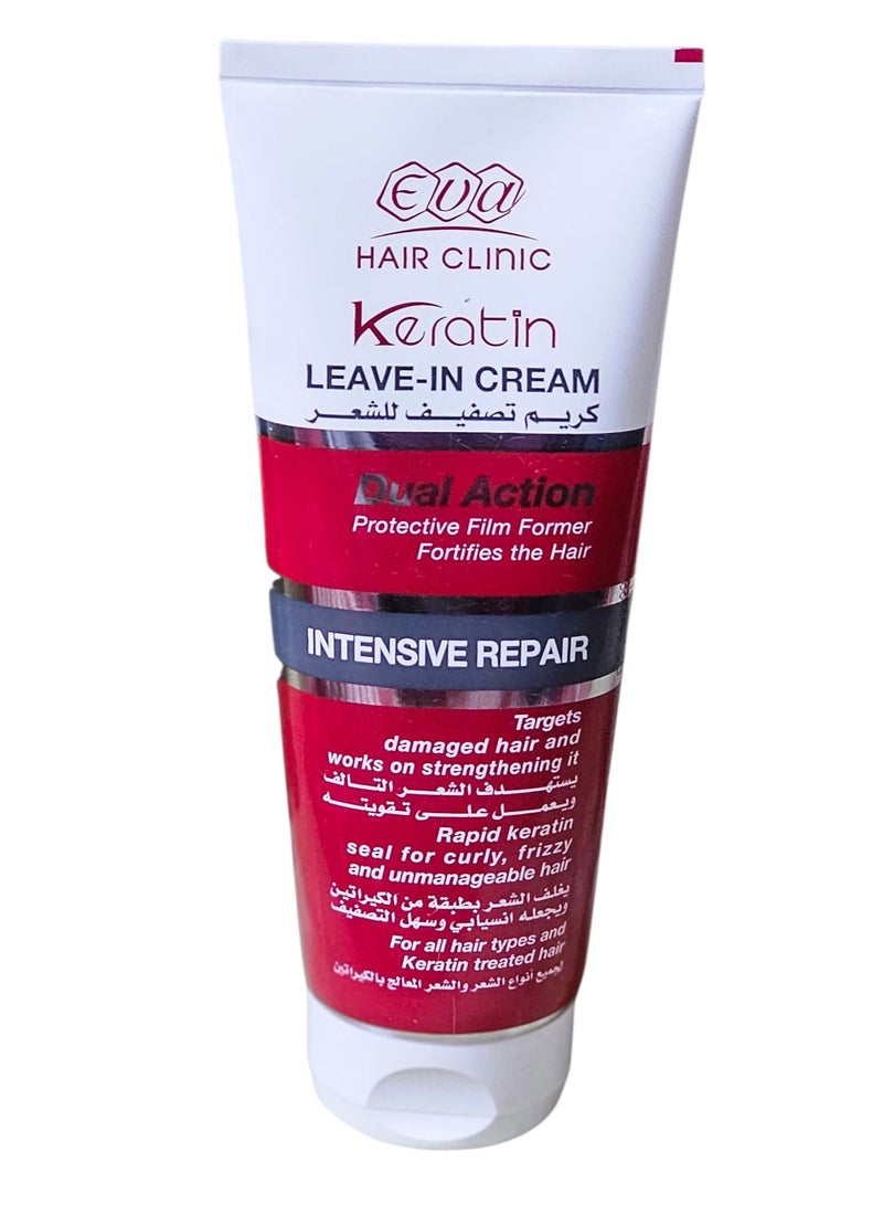 إيفا كريم تصفيف الشعر من اي كيراتين 200 مل