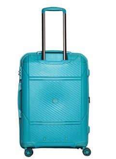 ROWER Travelling Suitcase Hard Shell Lightweight Luggage-Hard Sided with Spinner Wheels & 3 Digit Number Lock-Set of 3 Trolley Bags and 1 cosmetic bag (20/24/28/14 Inches)  - Image 2