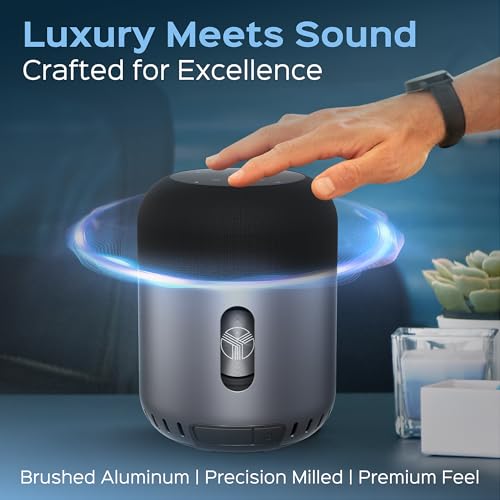 TREBLAB HD-360 Pro - Ultra High-Tech Bluetooth Speaker with 360° Surround Sound, 90W High-Powered 5-Driver System w/Subwoofer & 8 Bass Radiators, Portable Wireless Speaker for Home, Party, Outdoor - Image 2