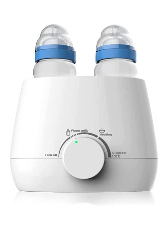 Arabest Baby Bottle Warmer, 3-in-1 Fast Bottle Warmer Food Heater, Steam Sterilizer BPA-Free for Evenly Warming Breast Milk or Formula, Accurate Temperature Control, Bottle Brush and Tongs Included  - Image 1