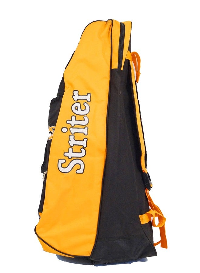 Striter® Hockey Kit Bag Pitthu Shoulder - Large Size Heavy Duty - Yellow (Bag Only) Colors of Bag May Vary - Image 1