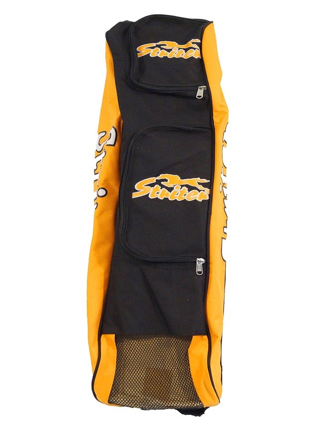 Striter® Hockey Kit Bag Pitthu Shoulder - Large Size Heavy Duty - Yellow (Bag Only) Colors of Bag May Vary - Image 2