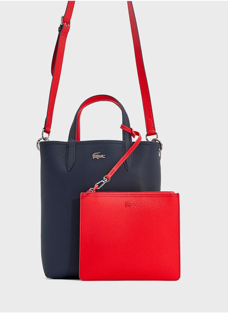 LACOSTE Essentials Top Handel Zip Over Tote