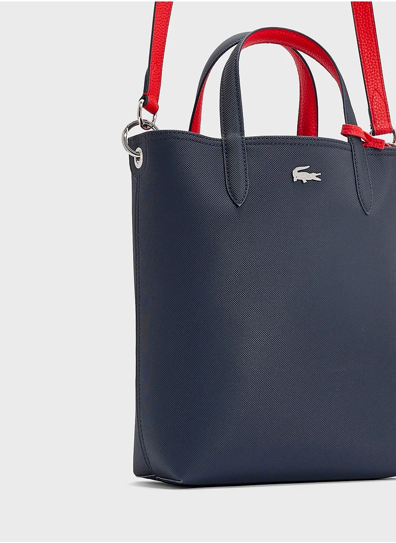 LACOSTE Essentials Top Handle Zip Over Tote