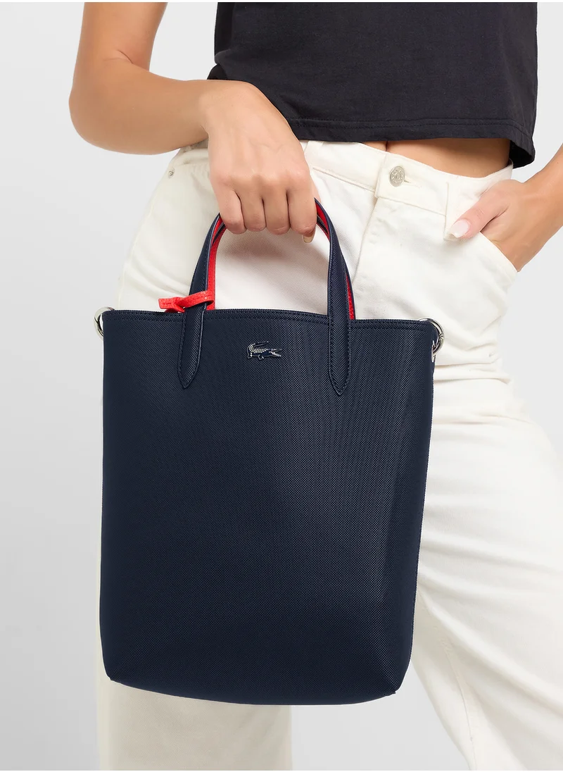 LACOSTE Essentials Top Handle Zip Over Tote
