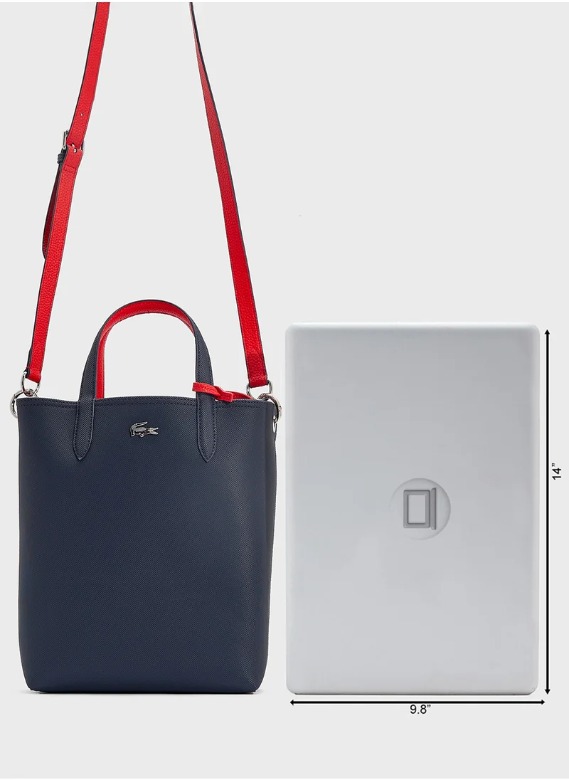 LACOSTE Essentials Top Handle Zip Over Tote