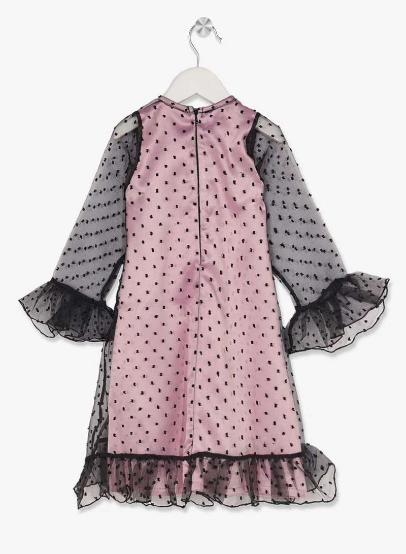 Little Golden Apple Little Polka Dots Dress